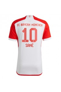 Fotbalové Dres Bayern Munich Leroy Sane #10 Domácí Oblečení 2023-24 Krátký Rukáv
